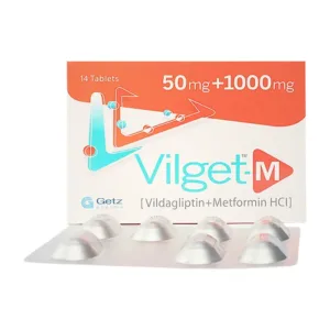 Vilget M 50/1000mg (Vildagliptin) - Điều trị bệnh đái tháo đường tuýp 2