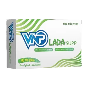 Lada Supp VNP - Hỗ trợ điều trị trĩ nội, trĩ ngoại