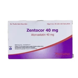 Zentocor 40mg (3 vỉ x 10 viên) - Điều trị hỗ trợ cho chế độ ăn kiêng