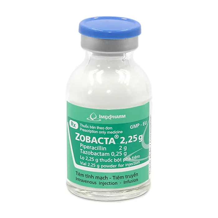 Zobacta 2,25g (Hộp 1 lọ) - Điều trị nhiễm khuẩn