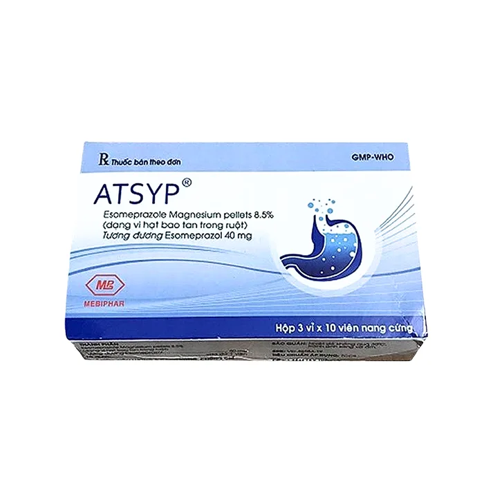 Atsyp 40mg (Esomeprazole) - Điều trị trào ngược dạ dày, viêm thực quản