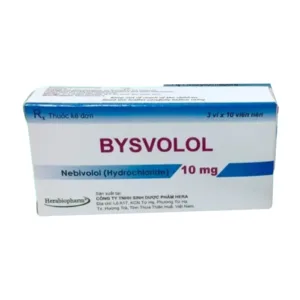 Bysvolol 10mg (3 vỉ x 10 viên) - Điều trị tăng huyết áp
