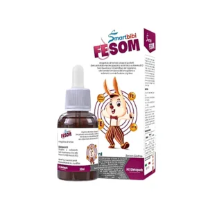 Smartbibi Fesom 30ml - Sắt Lipofer hấp thu trọn cho trẻ