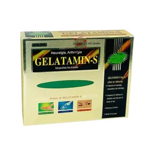 Gelatamin-S (Hộp 24 vỉ x 5 viên) - Điều trị đau lưng, đau cơ, đau khớp, đau dây thần kinh
