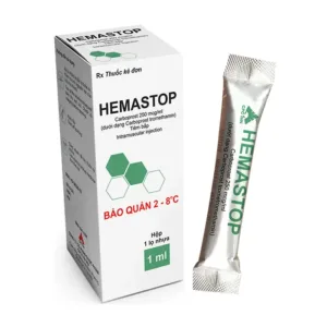 Hemastop (Hộp 1 lọ 1ml) - Điều trị băng huyết  sau sinh, đặc biệt do đờ tử cung