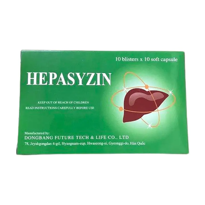 Hepasyzin (10 vỉ x 10 viên) - Điều trị viêm gan mạn tính, xơ gan