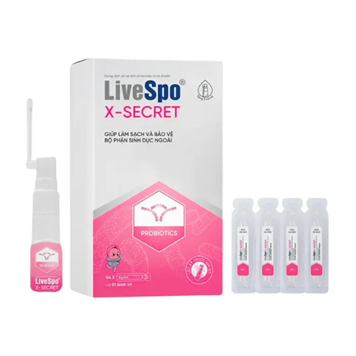 LiveSpo X-Secret (Hộp 4 ống x 5ml)