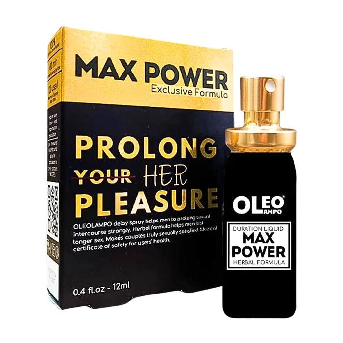 Max Power Oleo Lampo (12ml)