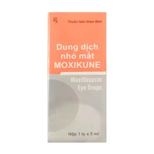Moxikune (5ml) - Điều trị các tình trạng nhiễm khuẩn mắt, chống viêm sau phẫu thuật