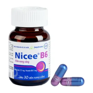 Nicee B6 (Hộp 1 lọ 30 viên) - Hỗ trợ giấc ngủ, Melatonin còn có tác dụng giảm lo âu