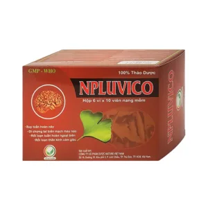 Npluvico Nature (6 vỉ x 10 viên) - Điều trị suy tuần hoàn não