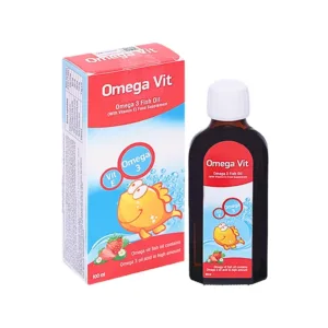 Omega Vit (100ml) - Hỗ trợ tăng khả năng chống oxy hóa, tốt cho não bộ và mắt