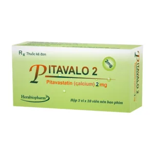Pitavalo 2 (3 vỉ × 10 viên) - Giảm cholesterol toàn phần và LDL cholesterol tăng cao