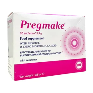 Pregmake (Hộp 30 gói) – Hỗ trợ sức khỏe sinh sản nữ giới, tăng khả năng thụ thai