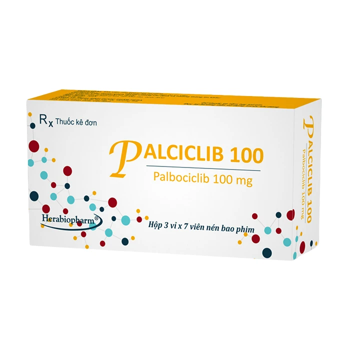 Paiciclib 100 (3 vỉ x 7 viên) - Đều trị ung thư vú