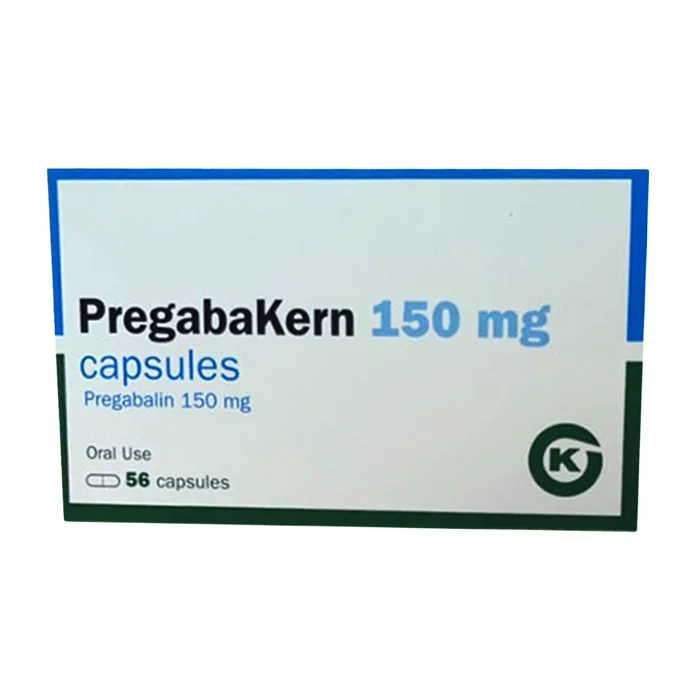 Pregabakern 150mg (Hộp 4 vỉ x 14 viên) - Thuốc điều trị đau thần kinh ngoại biên
