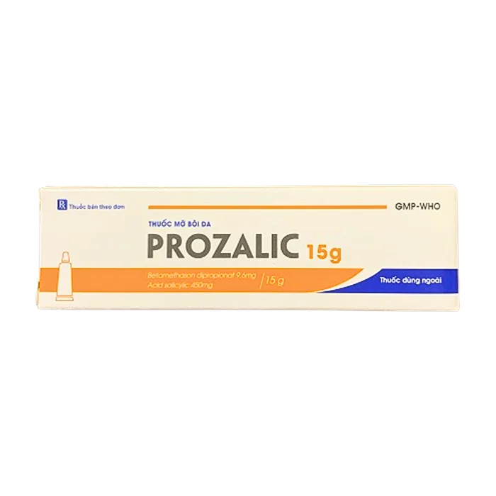 Prozalic (1 tuýp 15g) - Điều trị vảy nến, á sừng