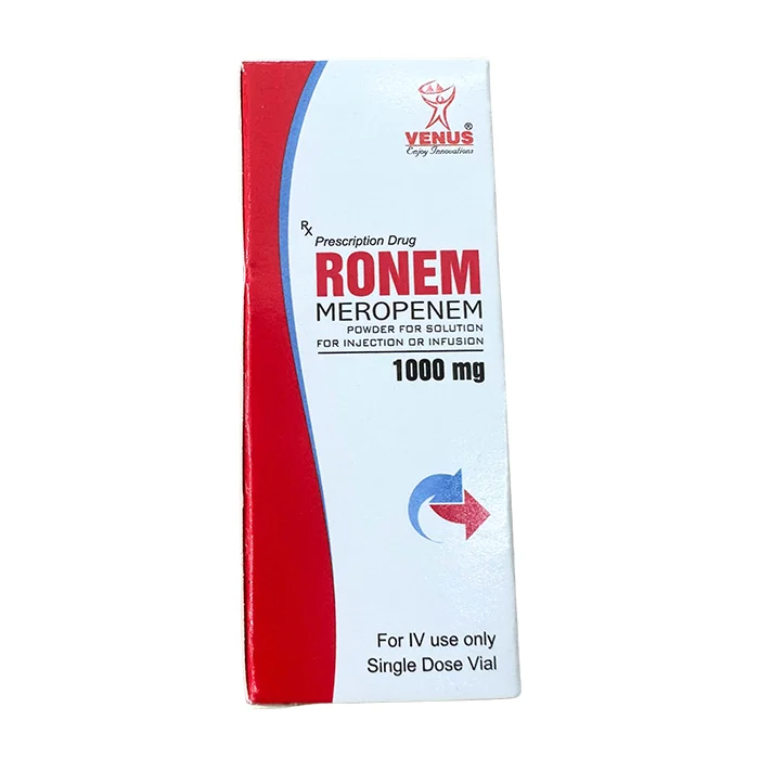 Ronem meropenem 1000mg - Điều trị nhiễm khuẩn