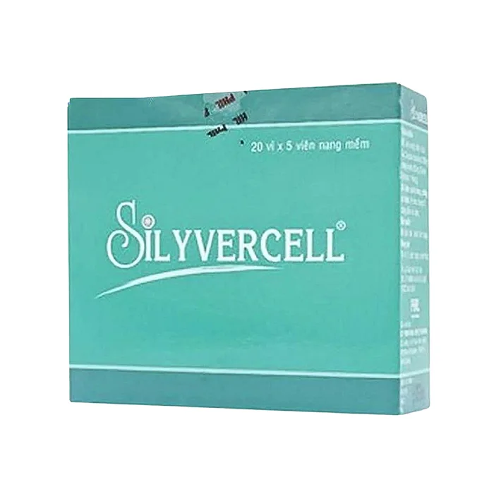 Silyvercell 200mg (Silymarin) - Điều trị tổn thương gan, giải độc gan
