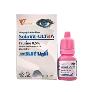 SoloVit-Ultra 10ml - Hỗ trợ chống viêm, làm ẩm và bảo vệ biểu mô giác mạc trong