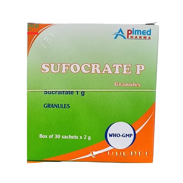 Sufocrate P (Hộp 30 gói x 2g) - Điều trị viêm loét dạ dày hay tá tràng