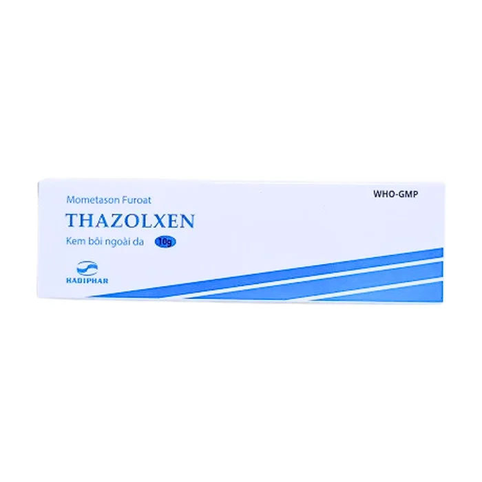 Thazolxen (Hộp 1 tuýp x 10g) - Trị viêm ngứa do vẩy nến