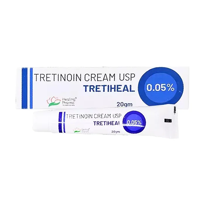 Tretiheal 0.05% (20g) - Kem giảm mụn, chống lão hóa
