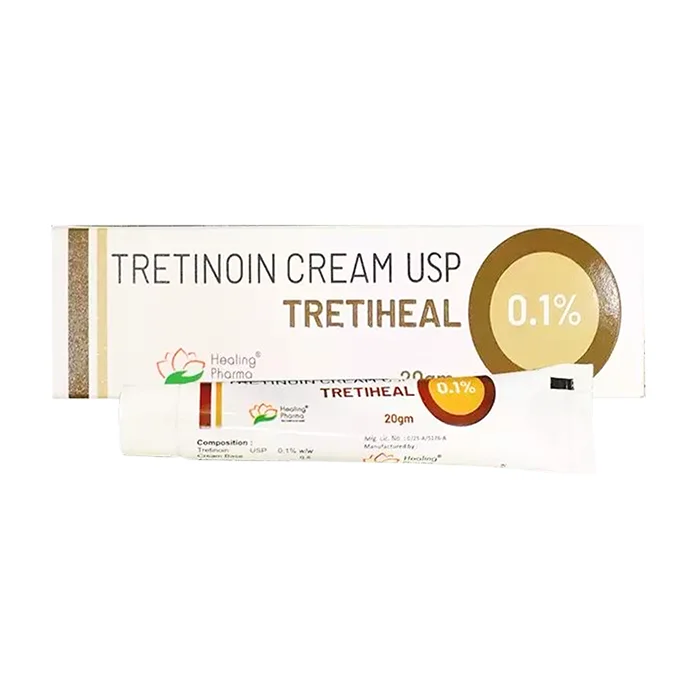 Tretiheal 0.1% (Tretinoin) - Trị mụn, giảm nhăn và chống lão hóa