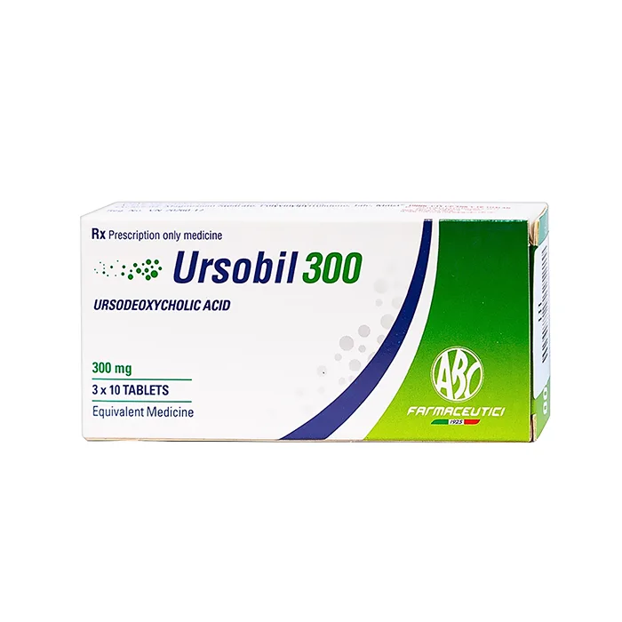 Ursobil 300 (3 vỉ x 10 viên)