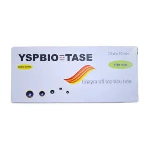 YSPBIO TASE YSP (10 vỉ x 10 viên) - Hỗ trợ tiêu hóa