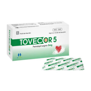 Tovecor 5 Tw2 (3 vỉ x 10 viên) - Điều trọ tăng huyết áp, suy tim