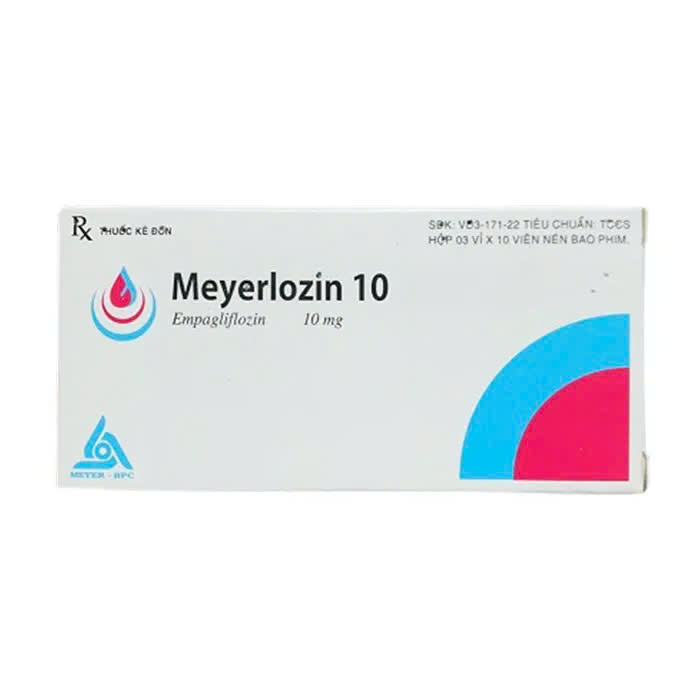 Meyerlozin 10mg Empagliflozin - Điều trị đái tháo đường típ 2