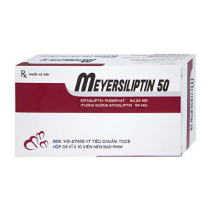 Meyersiliptin 50 Meyer - BPC (3 vỉ x 10 viên) - Hỗ trợ chế độ ăn kiêng, kiểm soát đường huyết