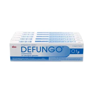 Defungo 0.5g (Hộp 1 viên) - Điều trị các bệnh lý viêm nhiễm âm đạo