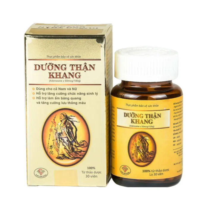 Dưỡng Thận Khang (30 viên) - Hỗ trợ bồi bổ nguyên khí và giúp bổ thận