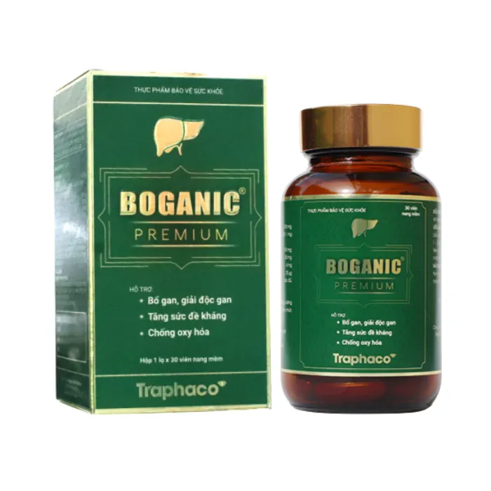 Boganic Premium (30 viên) - Hỗ trợ bảo vệ và tăng cường chức năng gan