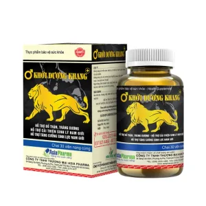 Khởi Dương Khang (30 viên) - Hỗ trợ bổ thận tráng dương, tăng cường sinh lực nam giới