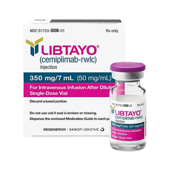 Libtayo 350mg (Hộp 1 lọ 7ml) - Điều trị ung thư biểu mô tế bào vảy da