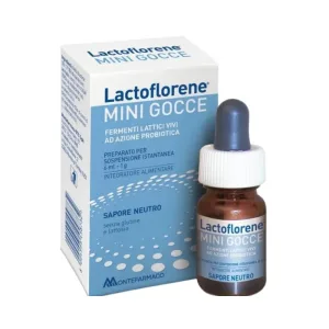 Lactoflorene mini gocce - Cải thiện bất dung nạp lactose, khóc dạ đề và tiêu chảy ở trẻ sơ sinh