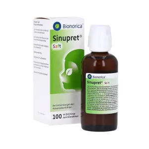 Siro Sinupret (100ml) - Điều trị sổ mũi, viêm xoang cho bé từ 2 tuổi