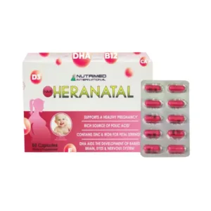 NMI Heranatal (Hộp 60 viên) - Bổ sung các khoáng chất và Vitamin