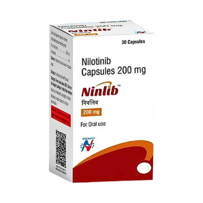Ninlib 200mg (Hộp 30 viên) - Điều trị bệnh bạch cầu tủy mạn tính (CML)
