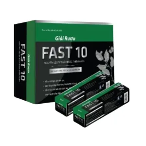 Giải Rượu FAST (10 hộp 24 gói x 10ml) - Hỗ trợ mát gan, giải độc gan