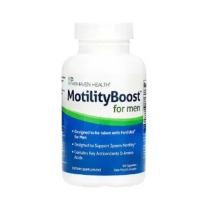 MotilityBoost for Men (60 viên) - Hỗ trợ tăng chất lượng tinh binh, tăng khả năng thụ thai