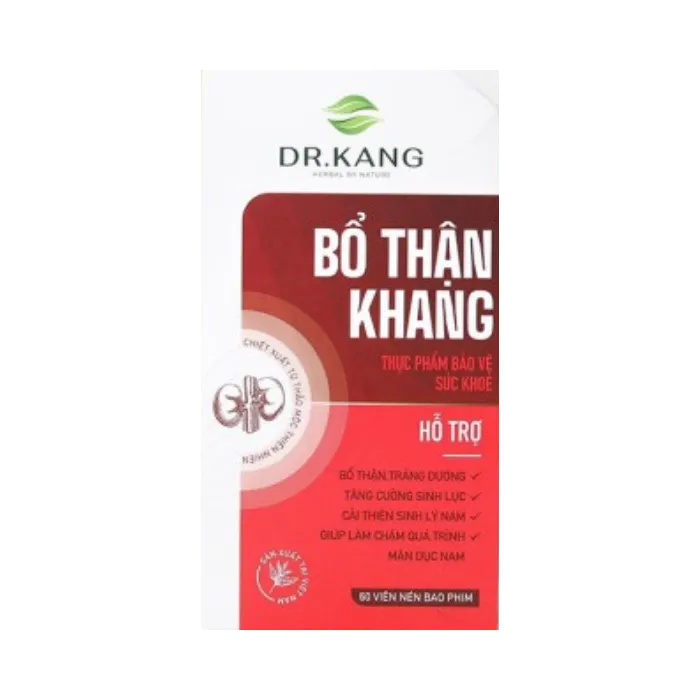 Bổ Thận Khang (60 viên) - Hỗ trợ bổ thận, tráng dương