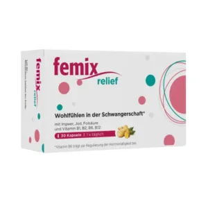 Femix relief (30 viên) - Bổ sung dinh dưỡng cho phụ nữ trong thời kỳ mang thai