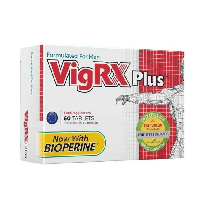 VigRX Plus (Hộp 5 vỉ x 12 viên) - Tăng cường chức năng sinh lý nam giới