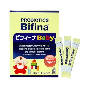 Probiotics Bifina Baby 1g Bifina (30 gói) - Bổ sung lợi khuẩn, giúp hệ vi sinh đường ruột khỏe mạnh