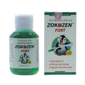 Siro Zokozen Fort (chai 125ml) - Hỗ trợ giảm ho