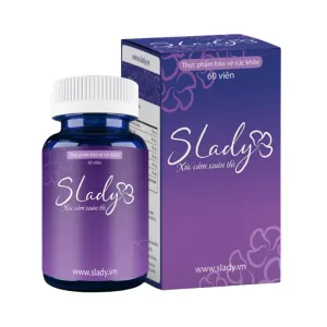 Slady (60 viên) - Giúp bồi bổ khí huyết, điều hòa kinh nguyệt